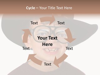 Silly Costume Western PowerPoint Template