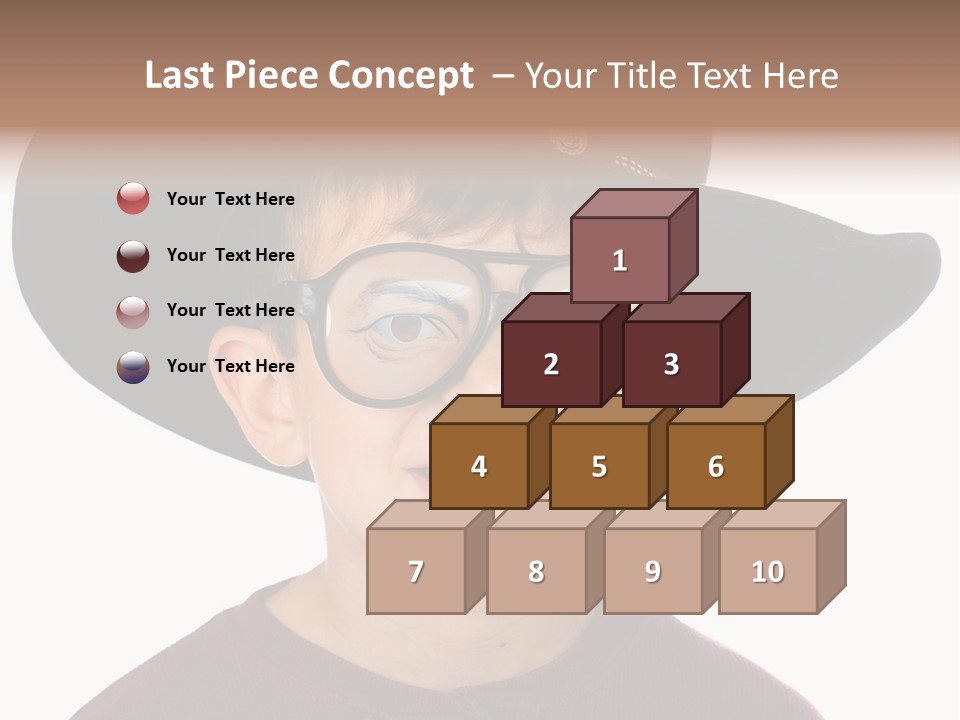 Silly Costume Western PowerPoint Template