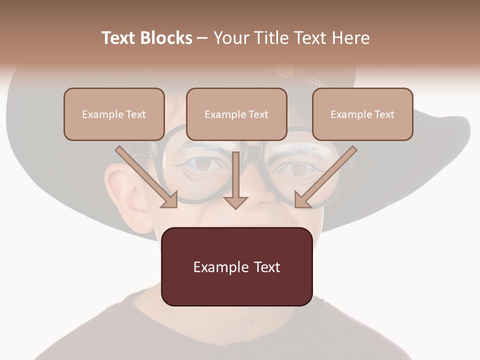 Silly Costume Western PowerPoint Template