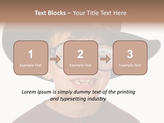 Silly Costume Western PowerPoint Template