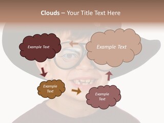 Silly Costume Western PowerPoint Template