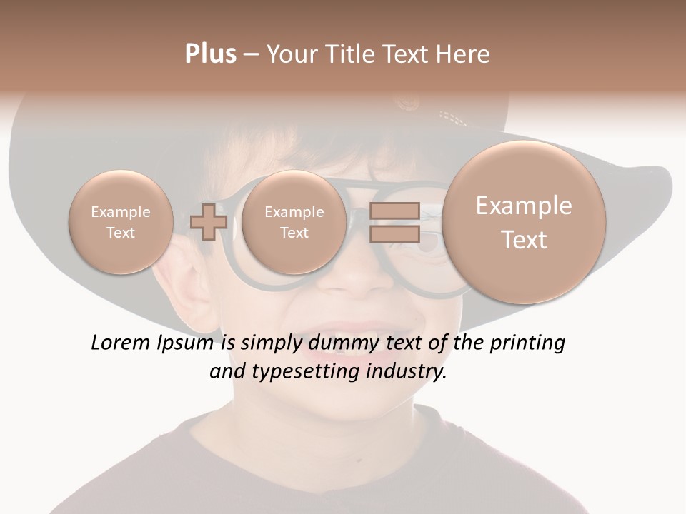 Silly Costume Western PowerPoint Template