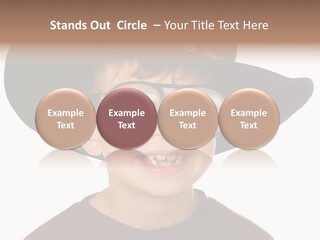 Silly Costume Western PowerPoint Template