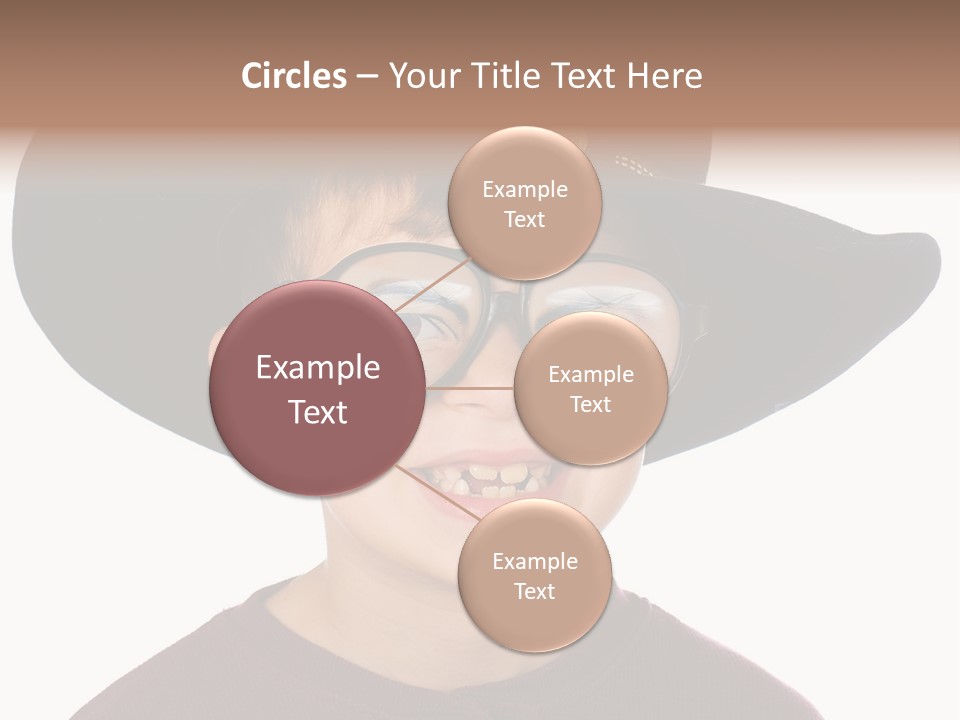 Silly Costume Western PowerPoint Template