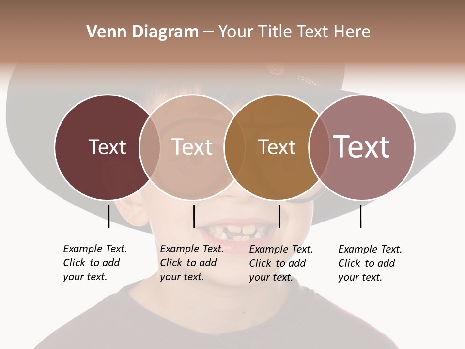 Silly Costume Western PowerPoint Template