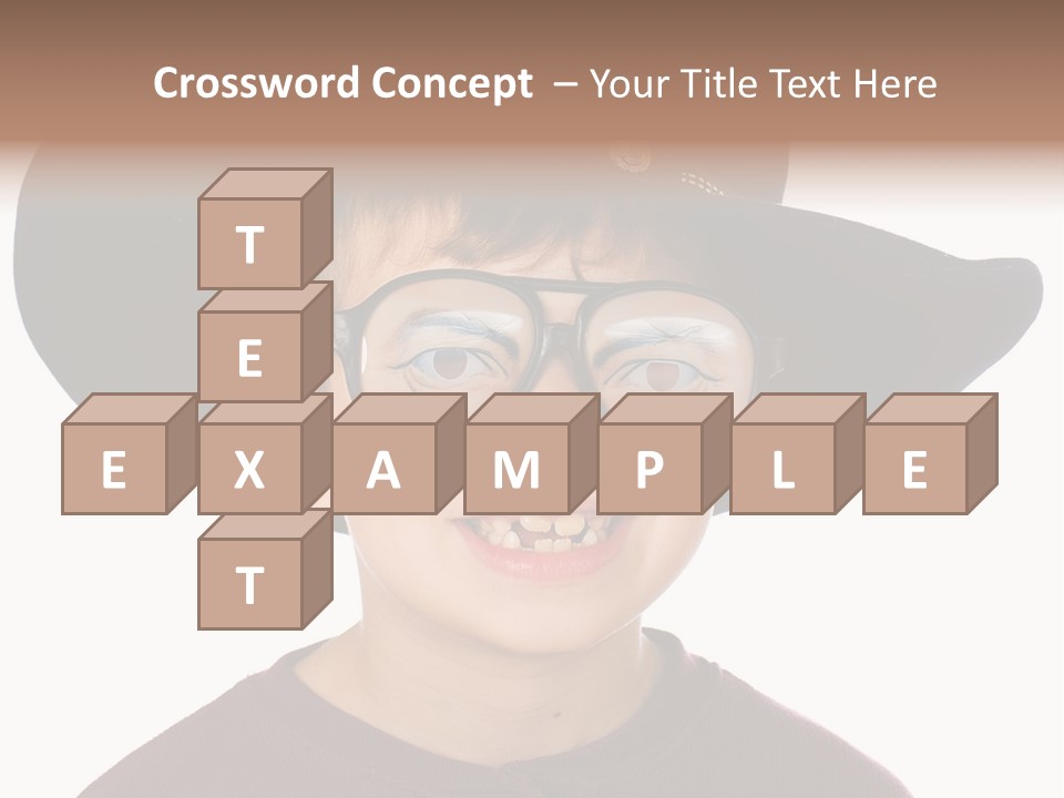 Silly Costume Western PowerPoint Template