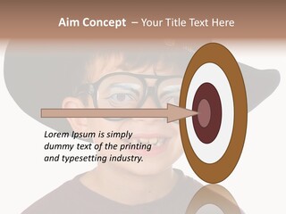 Silly Costume Western PowerPoint Template