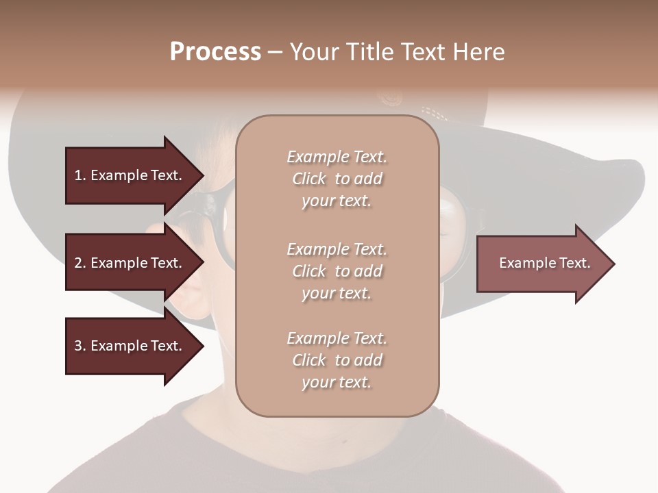 Silly Costume Western PowerPoint Template