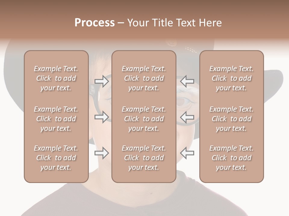 Silly Costume Western PowerPoint Template