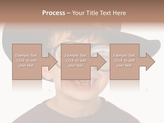 Silly Costume Western PowerPoint Template