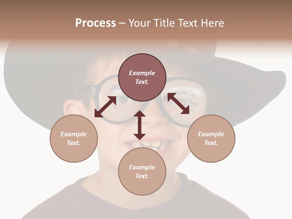 Silly Costume Western PowerPoint Template