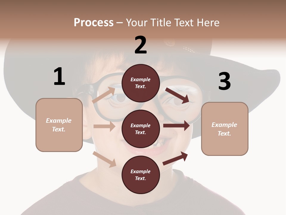 Silly Costume Western PowerPoint Template