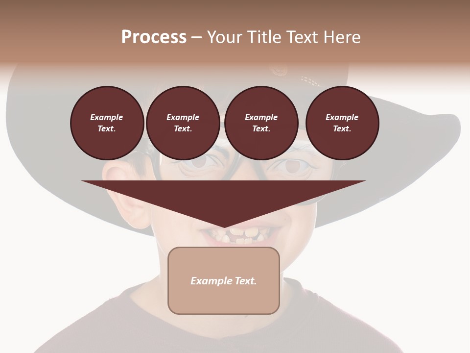 Silly Costume Western PowerPoint Template