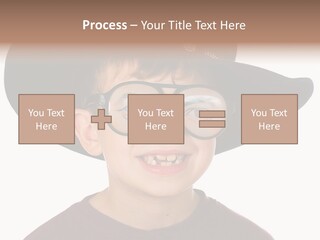 Silly Costume Western PowerPoint Template