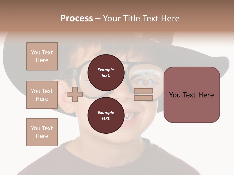 Silly Costume Western PowerPoint Template