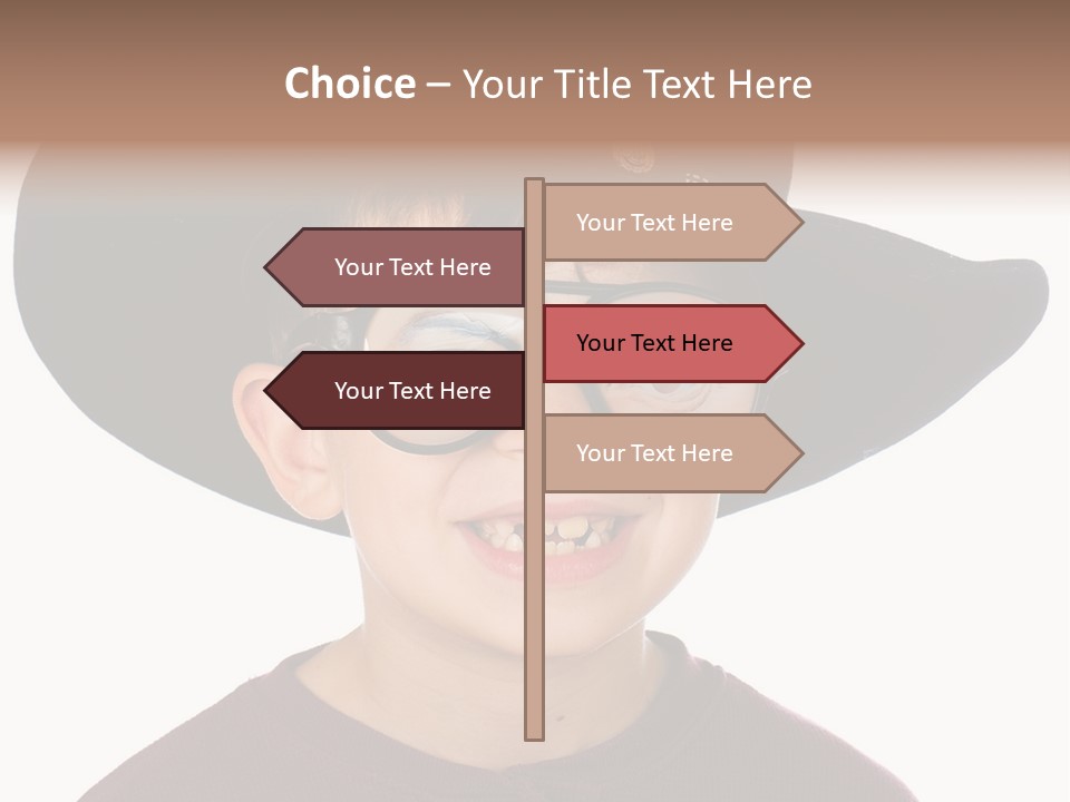 Silly Costume Western PowerPoint Template