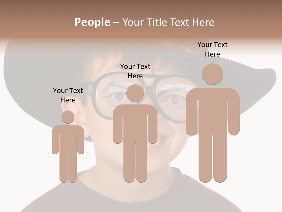 Silly Costume Western PowerPoint Template