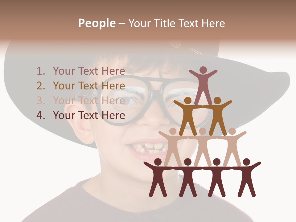 Silly Costume Western PowerPoint Template
