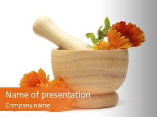 Pestle Hygiene Natural PowerPoint Template