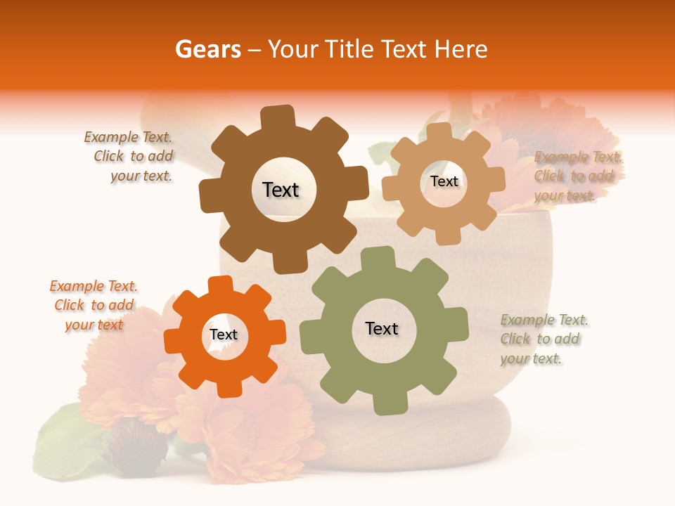 Pestle Hygiene Natural PowerPoint Template