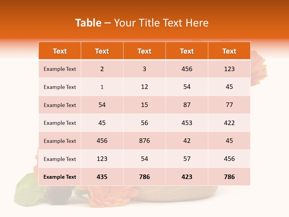 Pestle Hygiene Natural PowerPoint Template