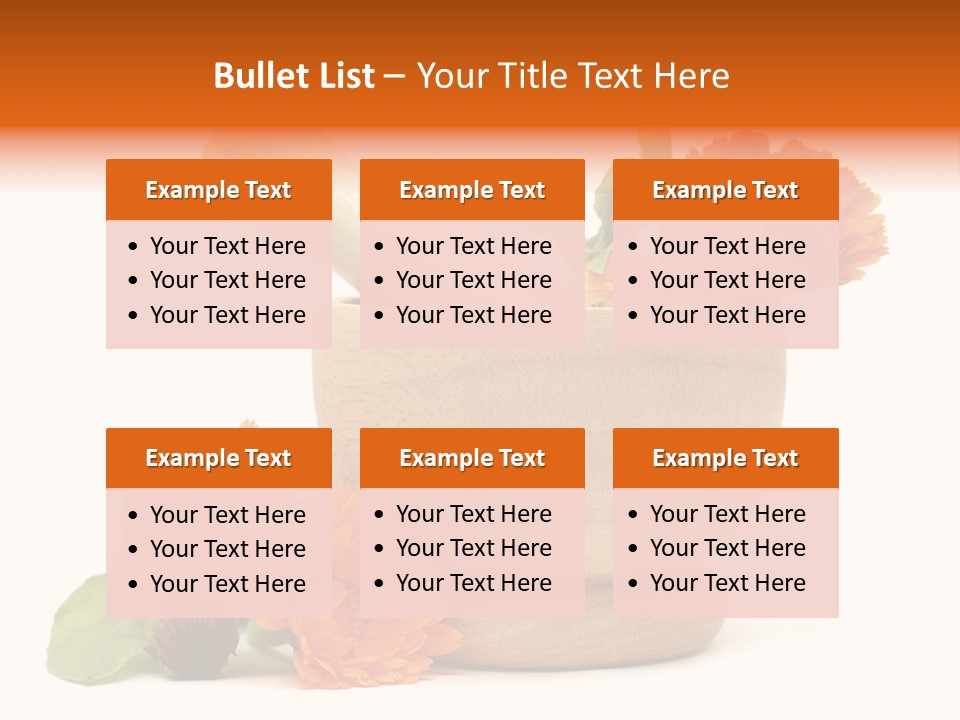 Pestle Hygiene Natural PowerPoint Template