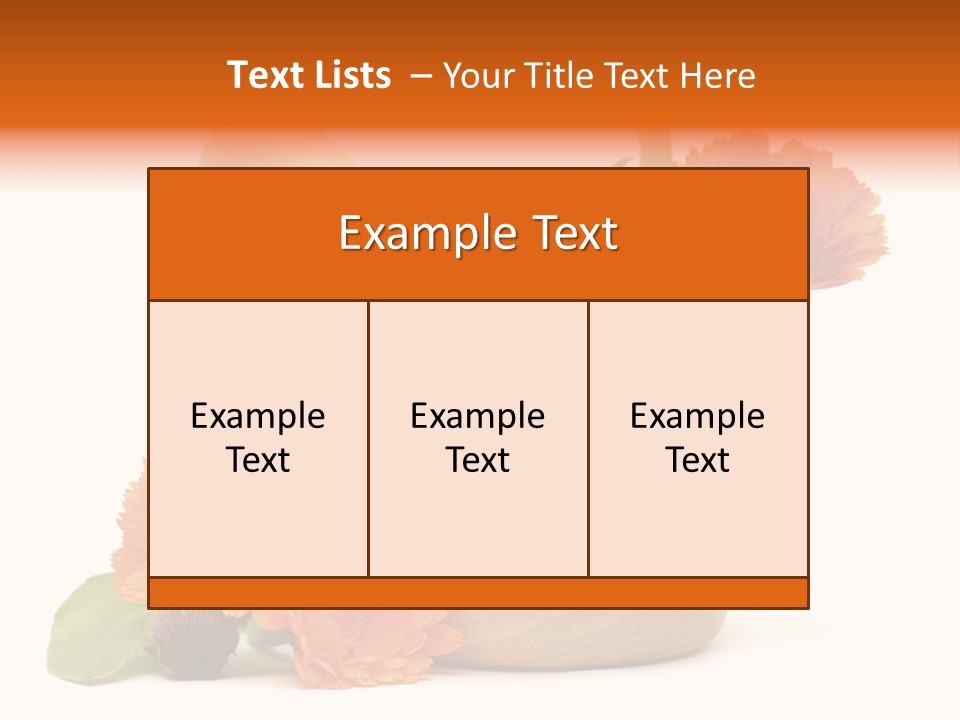 Pestle Hygiene Natural PowerPoint Template