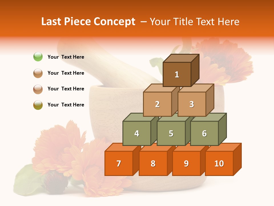 Pestle Hygiene Natural PowerPoint Template