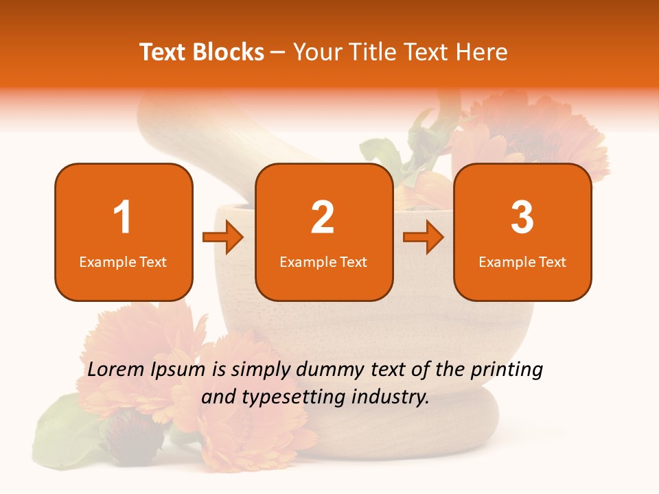 Pestle Hygiene Natural PowerPoint Template