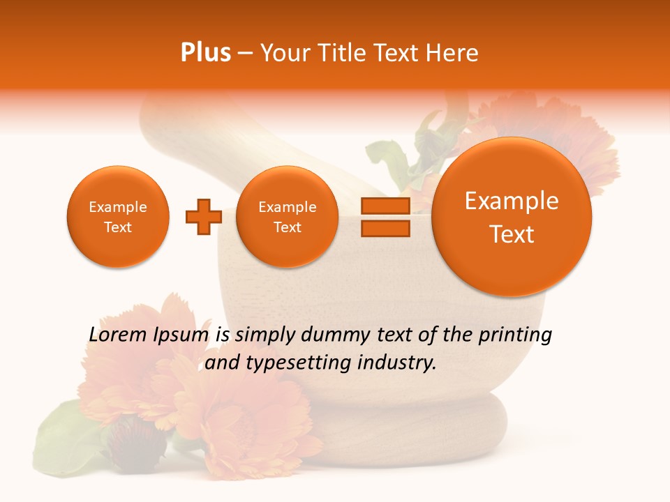 Pestle Hygiene Natural PowerPoint Template
