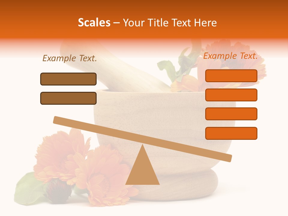 Pestle Hygiene Natural PowerPoint Template