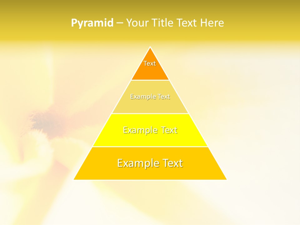 Blooming Tonga Golden PowerPoint Template