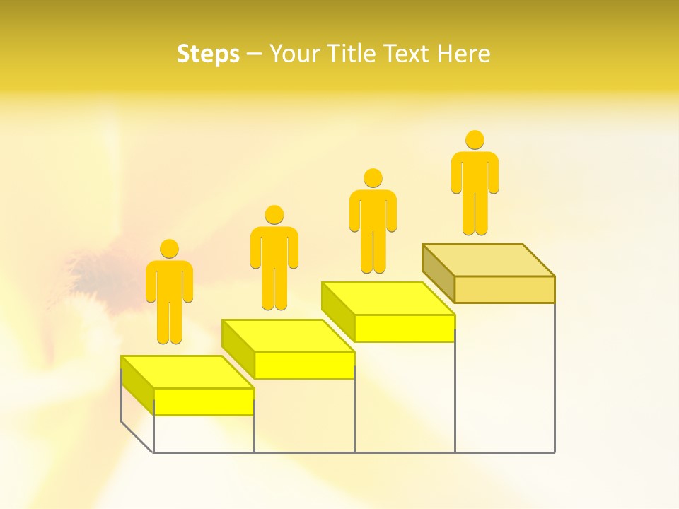 Blooming Tonga Golden PowerPoint Template