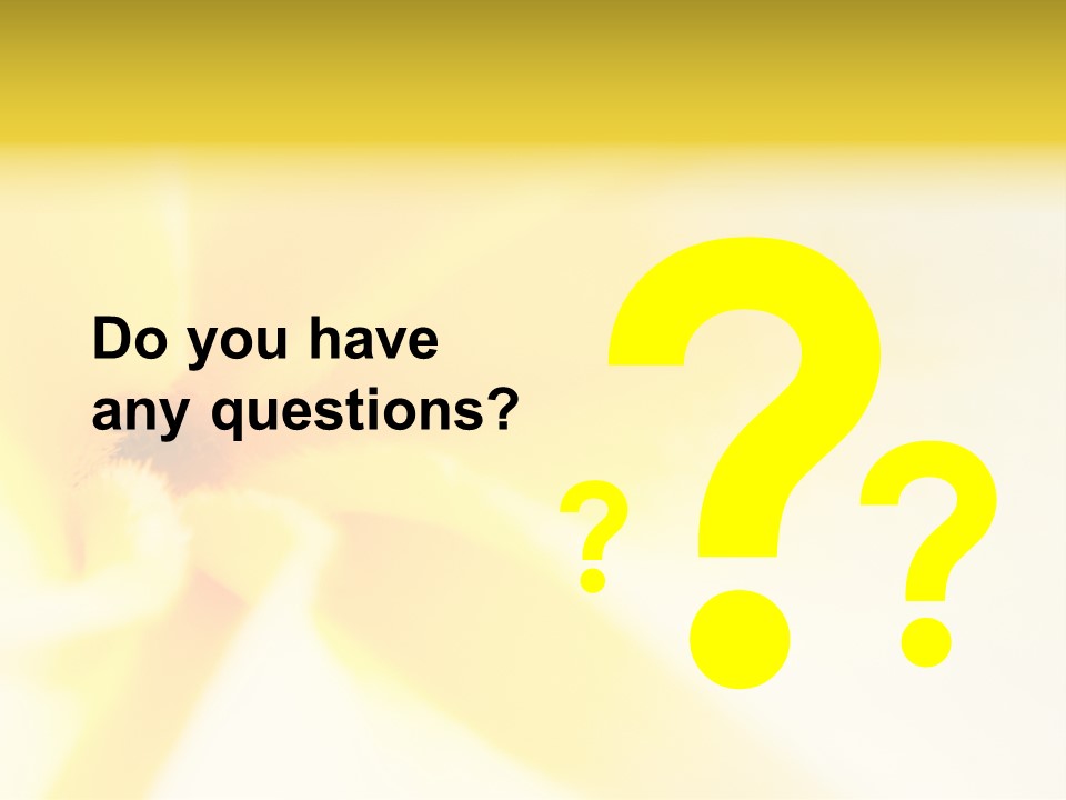 Blooming Tonga Golden PowerPoint Template