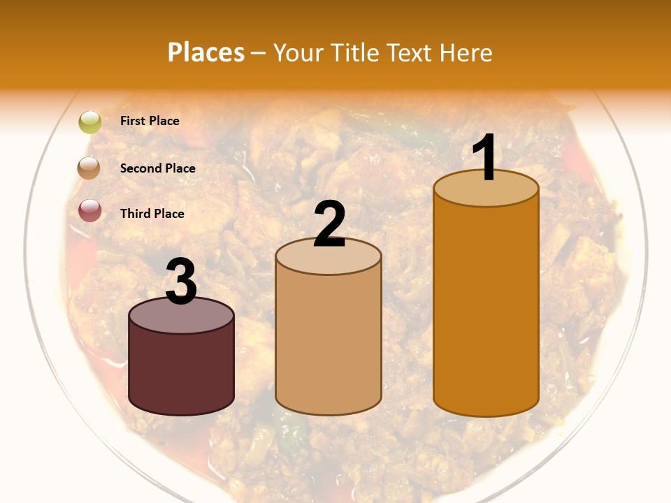 Curry Fresh Pepper PowerPoint Template