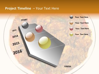 Curry Fresh Pepper PowerPoint Template