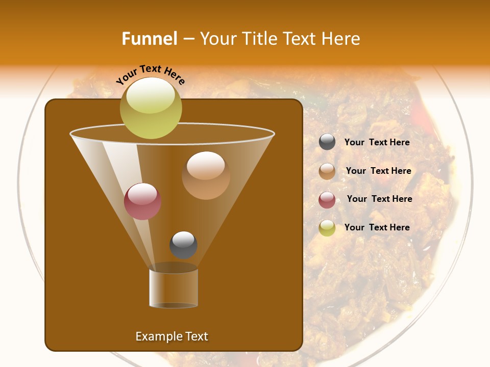 Curry Fresh Pepper PowerPoint Template