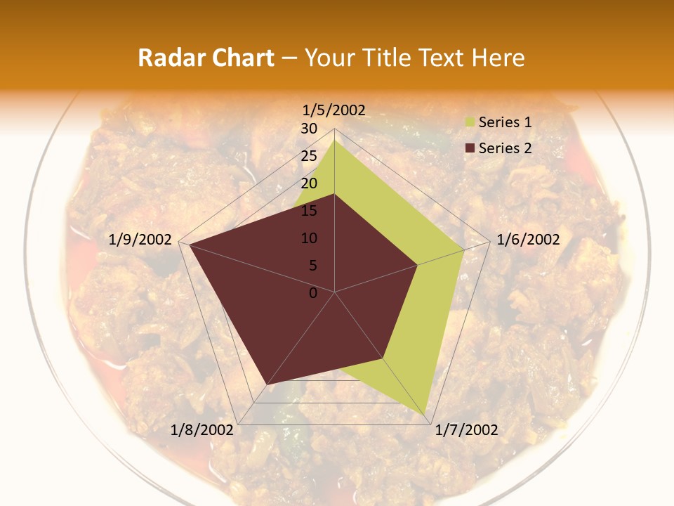 Curry Fresh Pepper PowerPoint Template