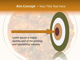 Curry Fresh Pepper PowerPoint Template