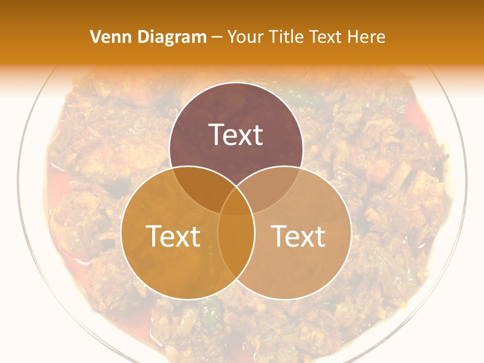 Curry Fresh Pepper PowerPoint Template