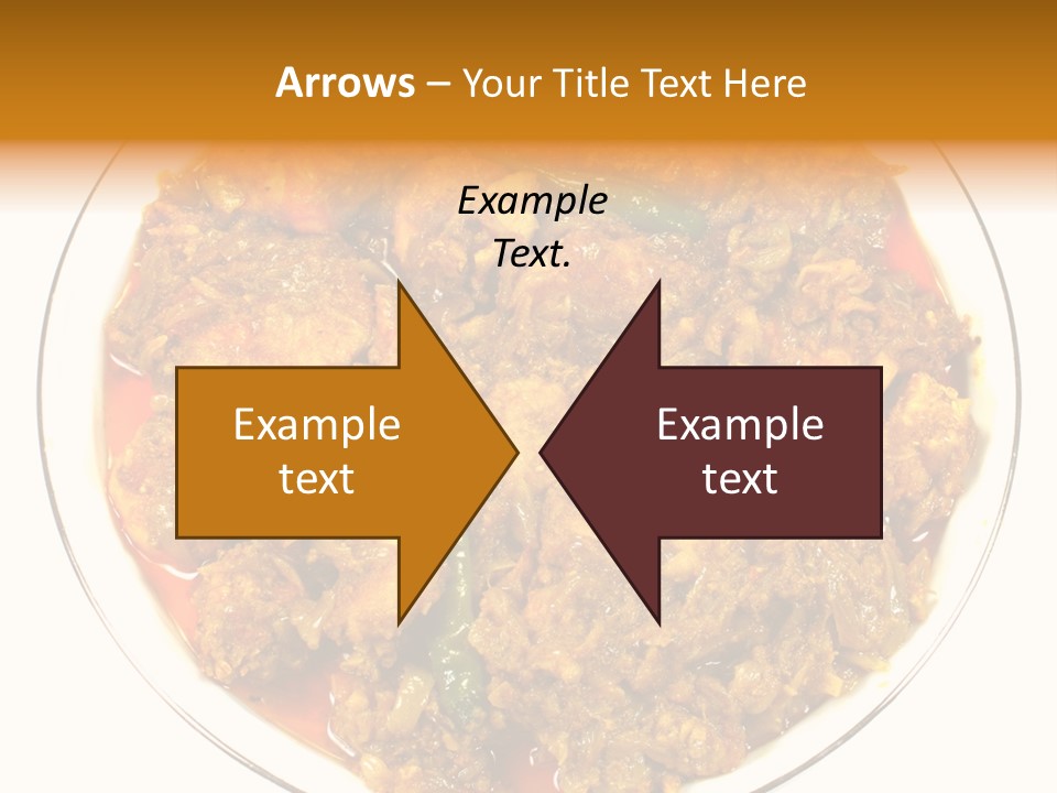 Curry Fresh Pepper PowerPoint Template