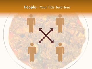 Curry Fresh Pepper PowerPoint Template