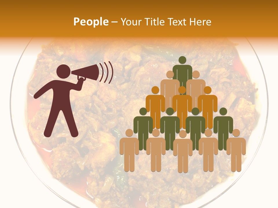 Curry Fresh Pepper PowerPoint Template