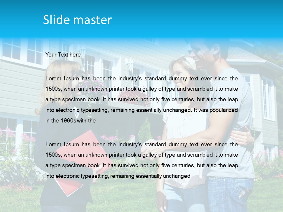 Insurance Buy People PowerPoint Template