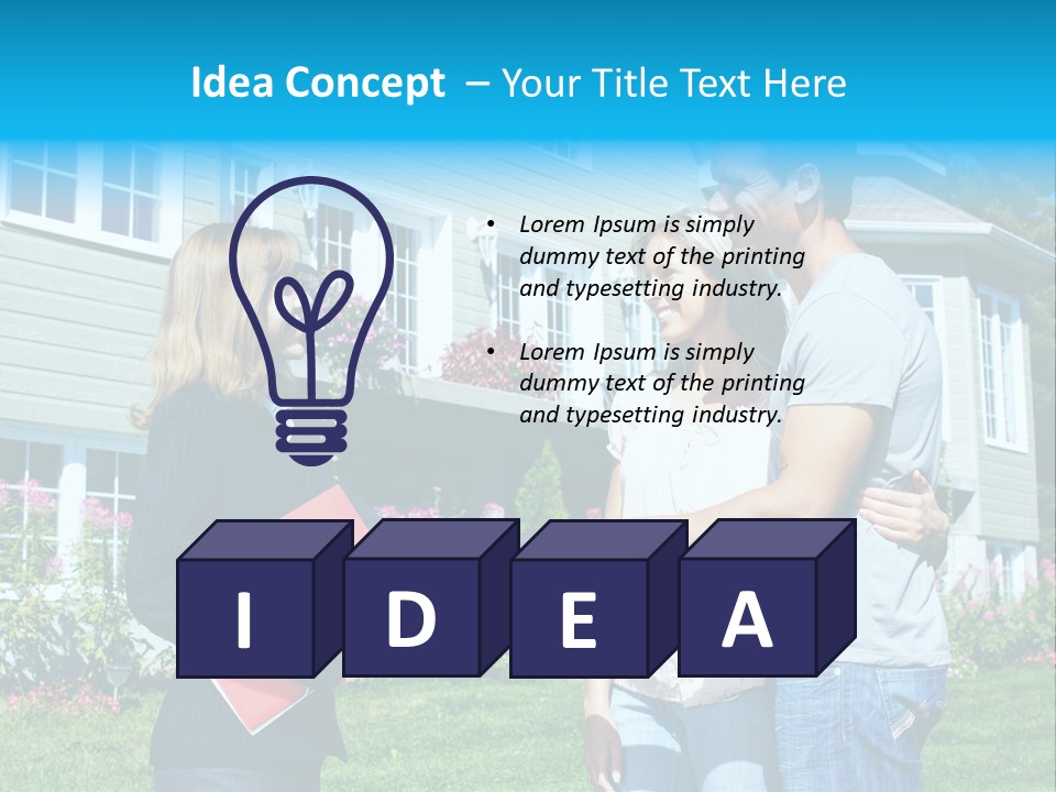 Insurance Buy People PowerPoint Template