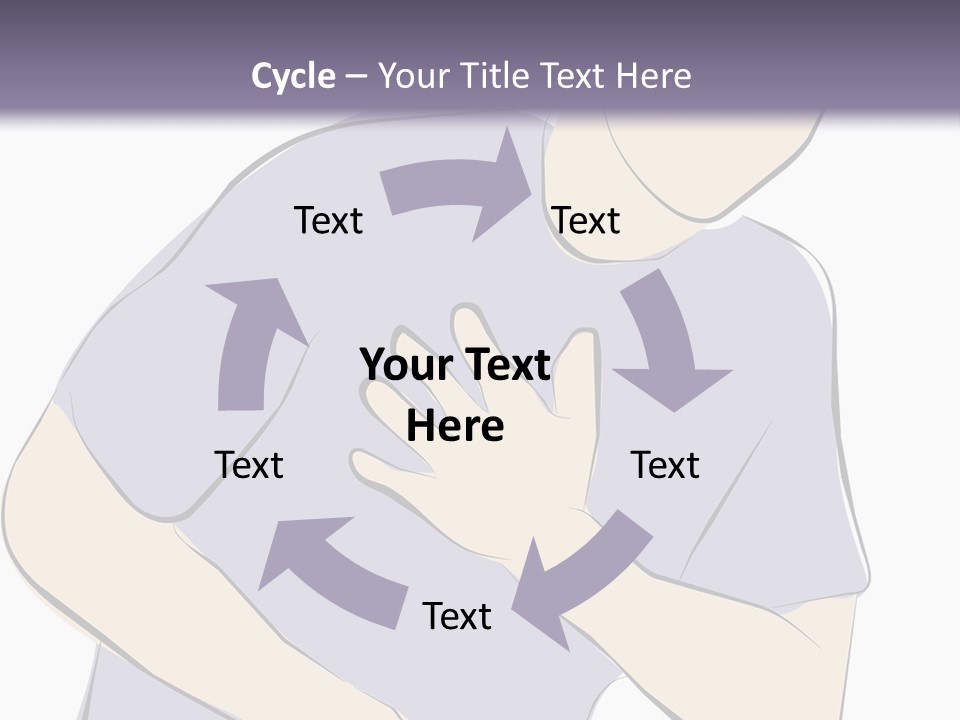 Heartbeat Stress Nitroglycerin PowerPoint Template