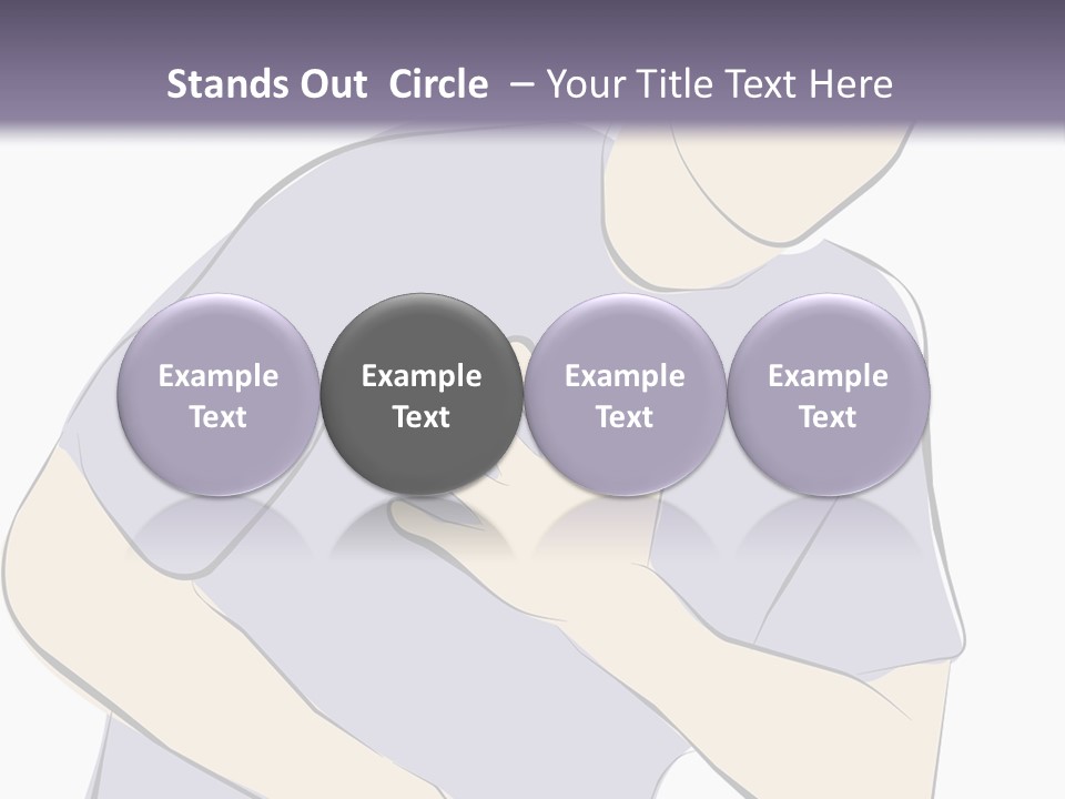 Heartbeat Stress Nitroglycerin PowerPoint Template