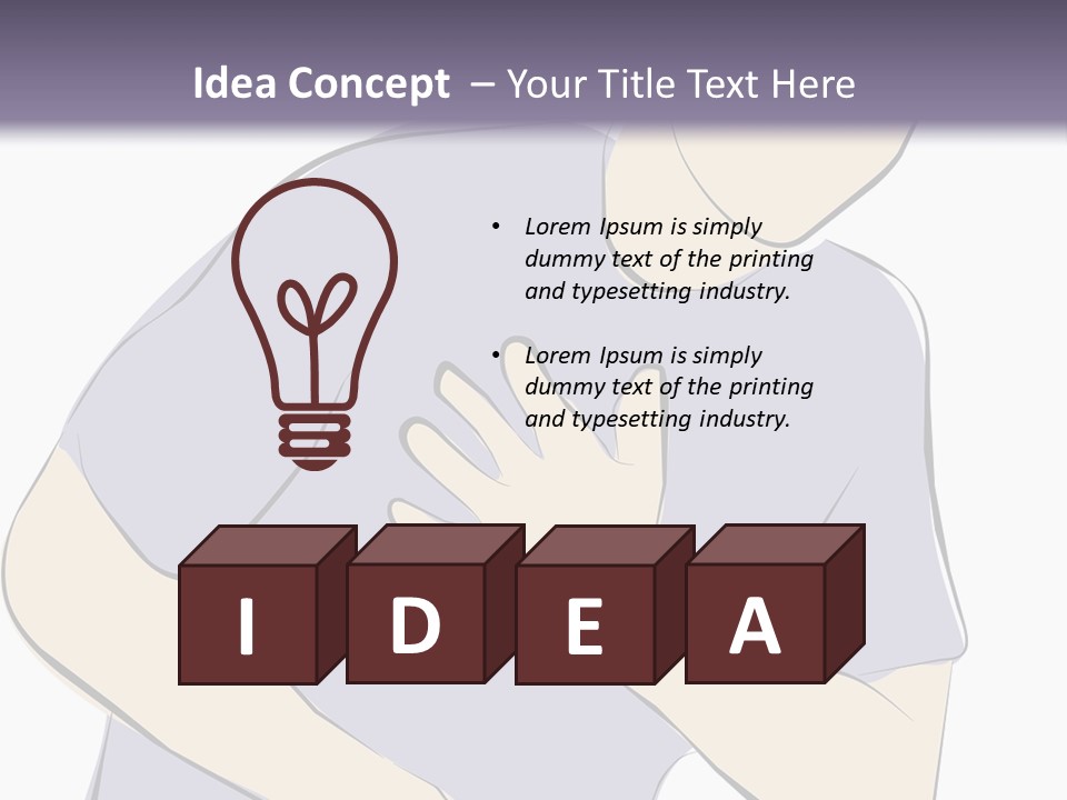 Heartbeat Stress Nitroglycerin PowerPoint Template