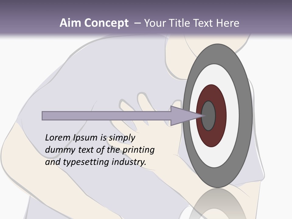Heartbeat Stress Nitroglycerin PowerPoint Template