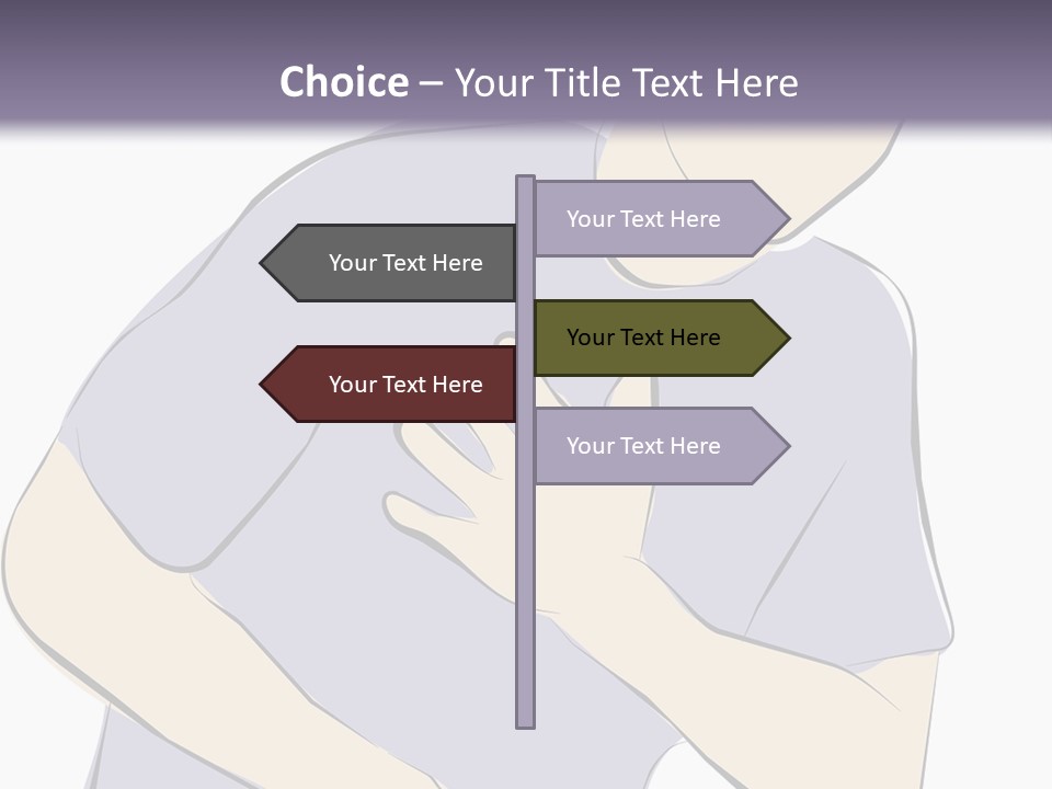 Heartbeat Stress Nitroglycerin PowerPoint Template